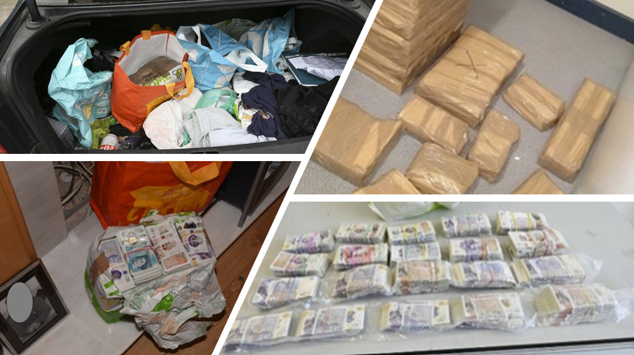 drugs and cash