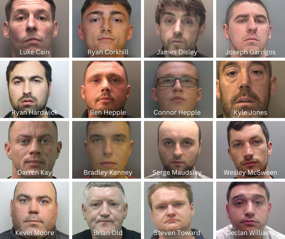 Mugshot collage 