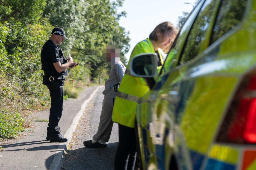 Police deployment for Op Lockstream