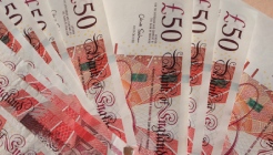 Stock image of cash