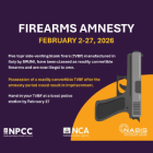Month-long amnesty calls on owners to hand in now-illegal firearms