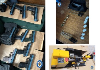 Gunman jailed for eight years over plan to convert blank-firers into lethal weapons