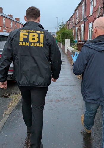 Image of officers on enforcement