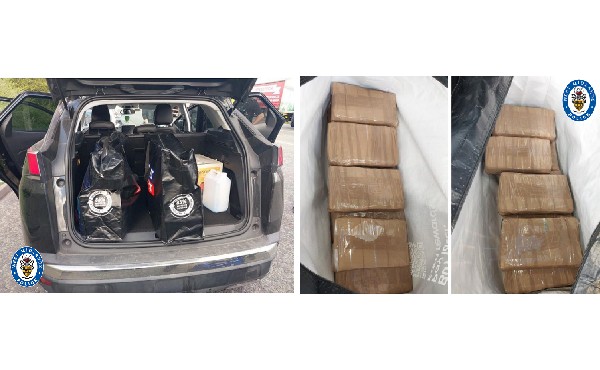 "Good day at the office, lads": Watch dealer congratulate officers who found £1m of drugs in his boot